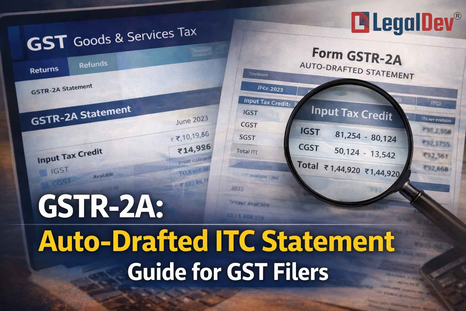 GSTR-2A: Auto-Drafted ITC Statement Guide for GST Filers